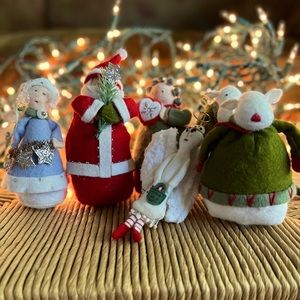 Bundle Hallmark Felt Ornaments- VGC SFH
